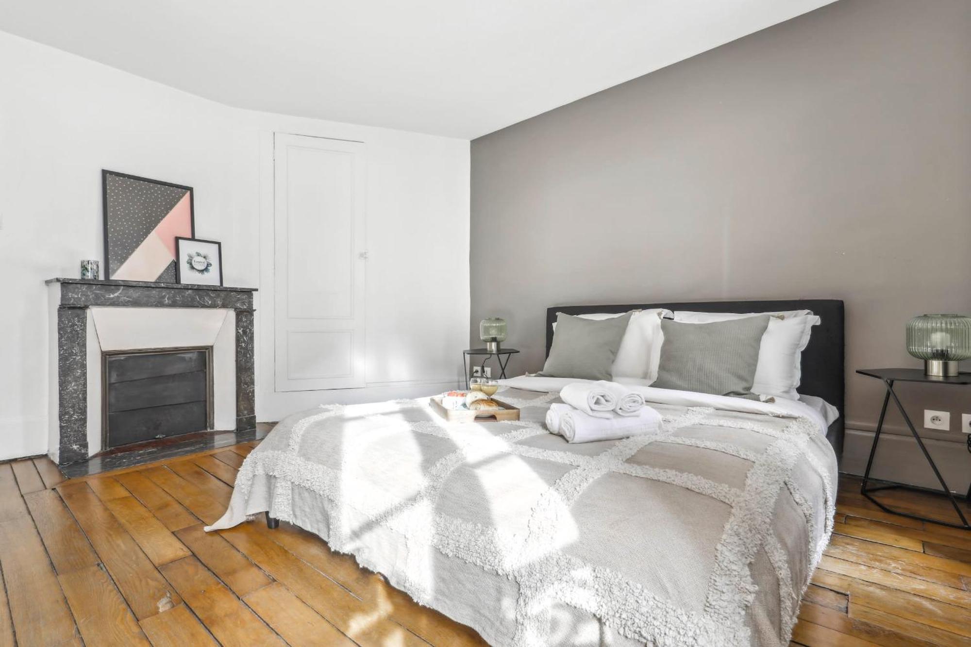 Le Marais 1Br Place Saint Paris Exterior foto