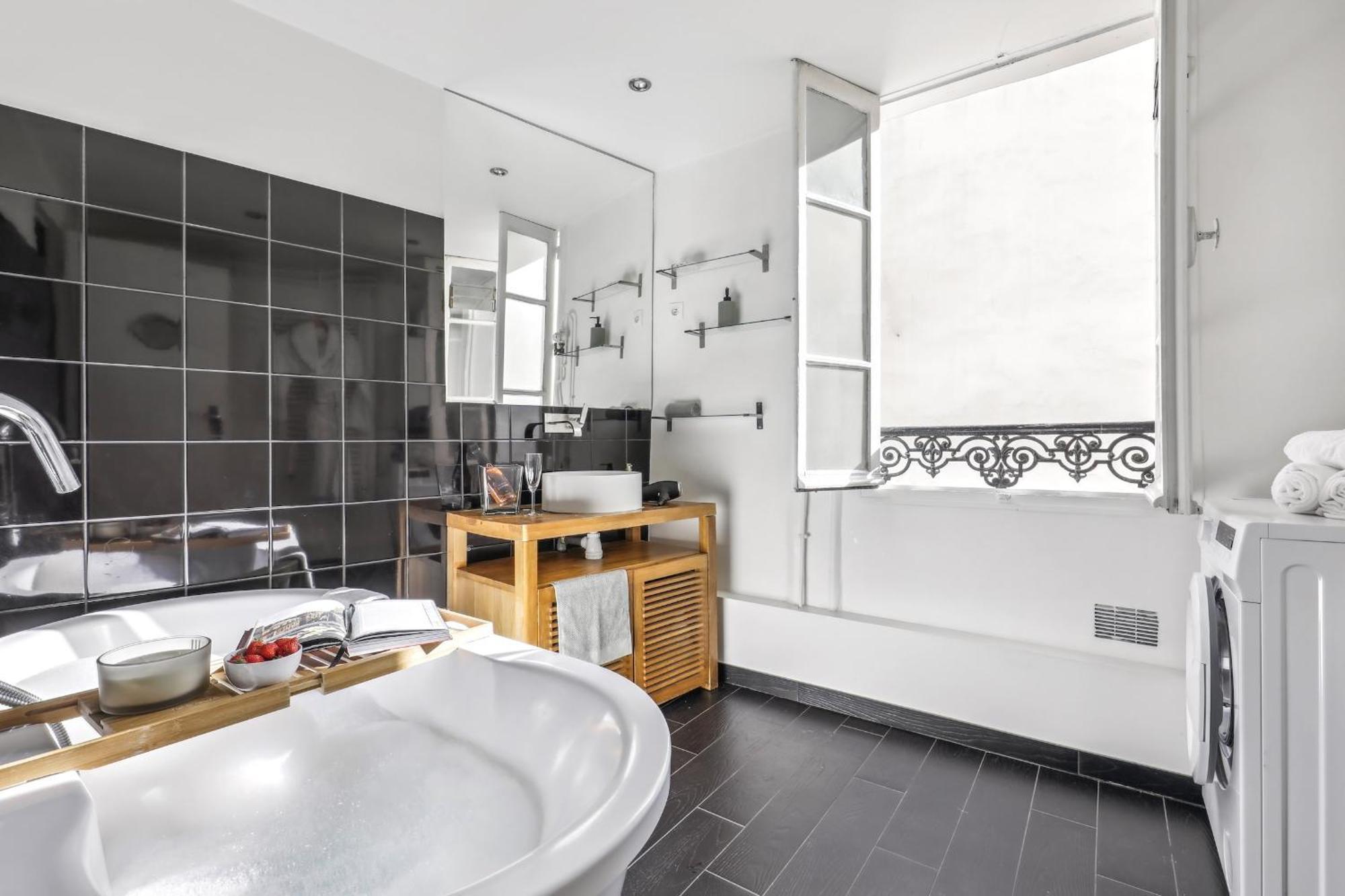 Le Marais 1Br Place Saint Paris Exterior foto